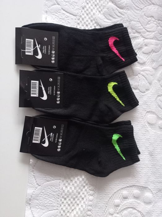 Skarpety damskie bawełniane zestaw 3 par