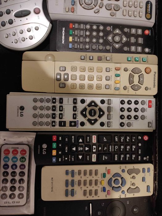 piloty do telewizora  dekodera wieży