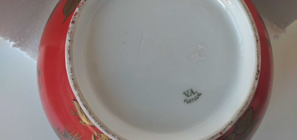 Grande Taça Poncheira da Vista Alegre Rara OFERTA PORTES