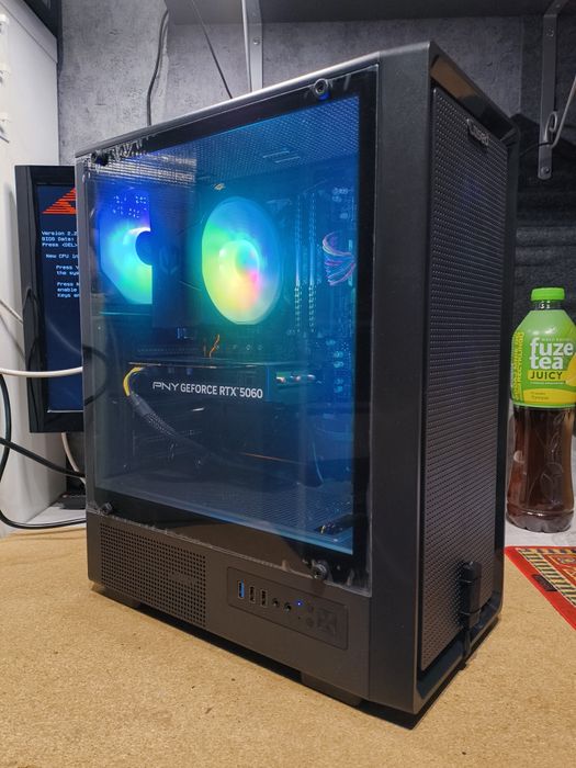 Okazja !!! Komputer do Gier RTX5060 8gb Ryzen5 16gb ram dysk 1tb ssd