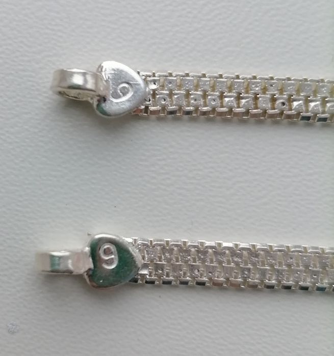 Два срібні браслети на ногу(Індія)