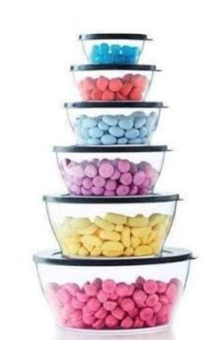 Cristalina 610 mL / Cristalina 290 mL Tupperware