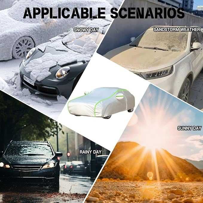 Pokrowiec samochodowy wodoodporny dla Peugeot 3008 nowy czarny