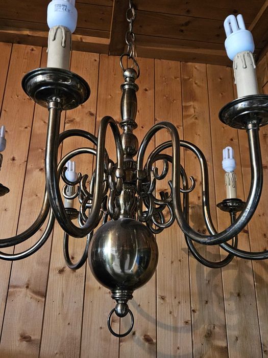 Candeeiros Latão 8 velas