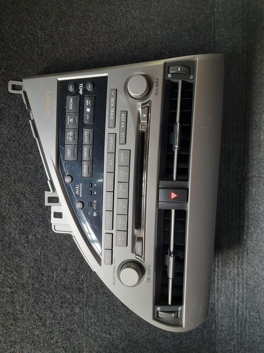 Lexus RX III 2010-2015 магнитола мультимедия монитор экран дисплей