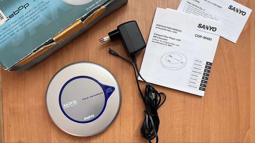 CD плеєр SANYO CDP-M480 MP-3 плеєр
