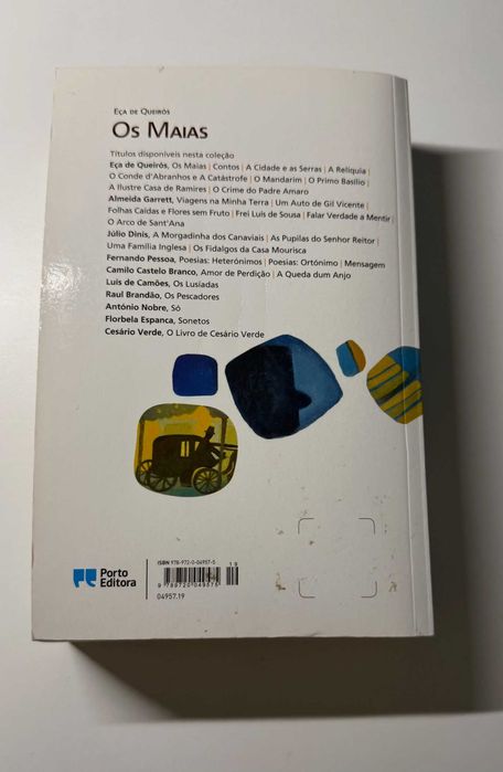 Livro e resumos – "Os Maias"