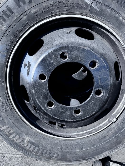 Диск колеса man l2000 le tgl mercedes vario atego 814 rex r17,5
