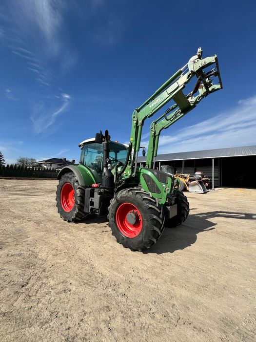 Fendt 714 SCR Vario TMS Brutto 2014rok z ładowaczem Cargo 4x85..716..4