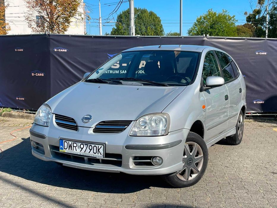 Nissan Almera Tino 1.8 b • KAMERA COFANIA • HAK • OC DO 09.2027 • Zamiana