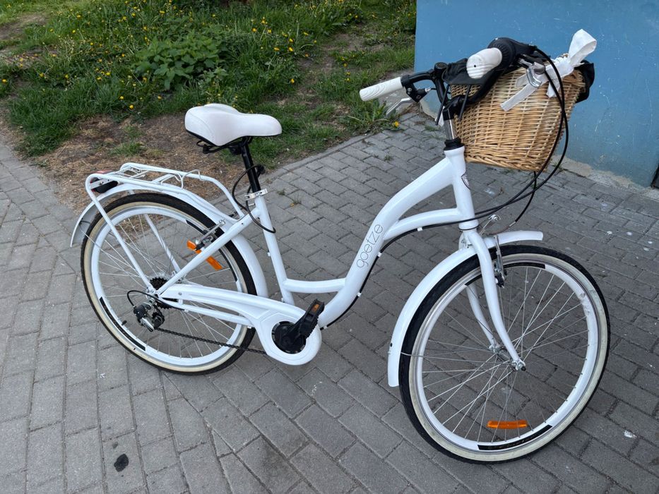 Rower goetze biały