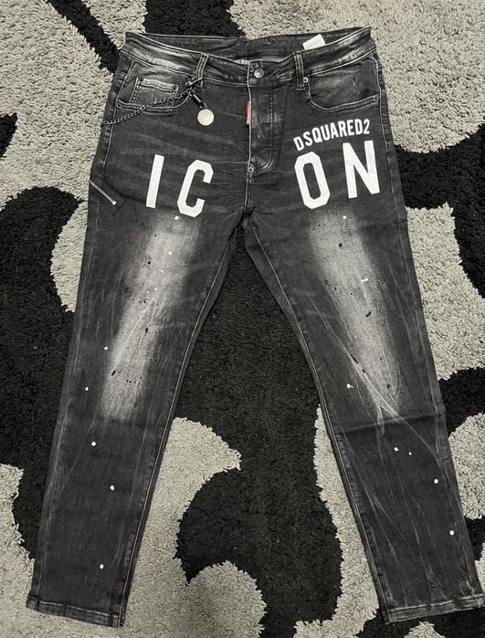 Джинсы Dsquared2 ICON slim fit jeans Amiri