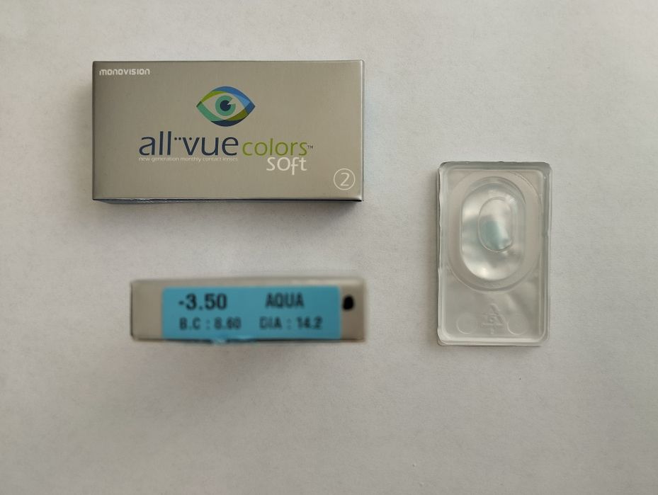 Soczewki kontaktowe kolorowe -3.50