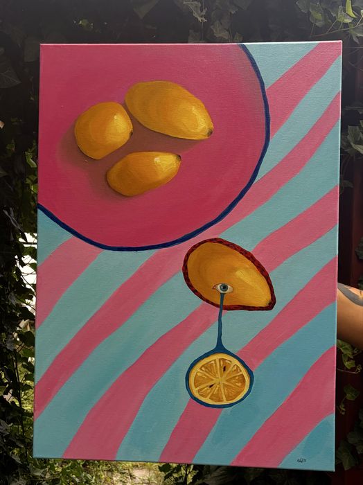Obraz sztuka nowoczena 50x70 olej na płótnie