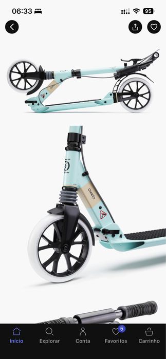 Trotinete adulto Decathlon T7XL