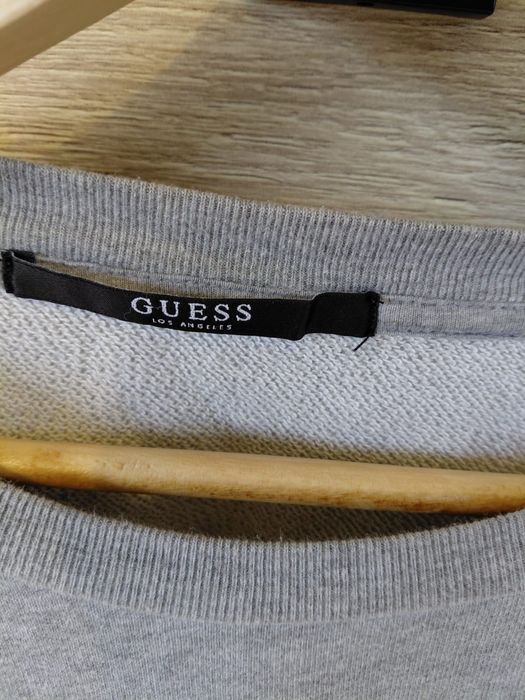 Szara bawełniana bluza Guess s