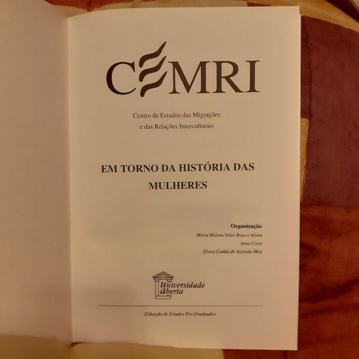 Em torno da hist das mulheres  MHelena Vilas-Boas e Alvim e outros