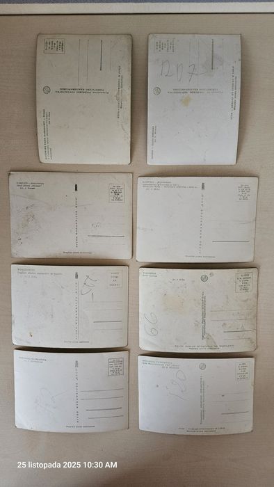 Stare pocztówki z prl-u