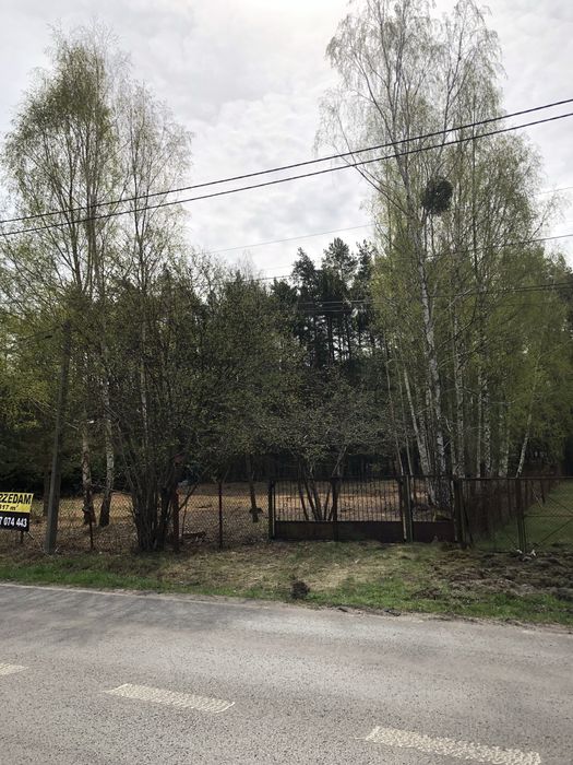 Działka budowlana Otwock Teklin 1817 m², WZ na bliźniaka, przy lesie - Widok 2