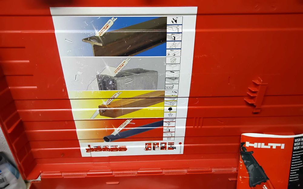 Serrote sabre hilti