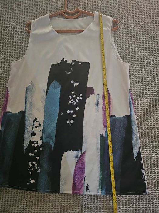 Blusa Túnica sem mangas