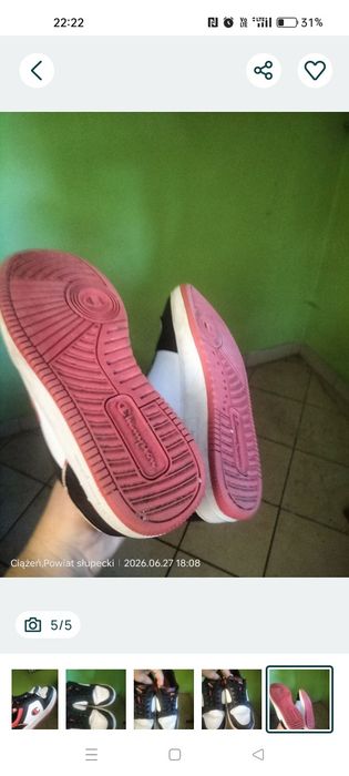 Sprzedam buty 37,5 chłopięce champion