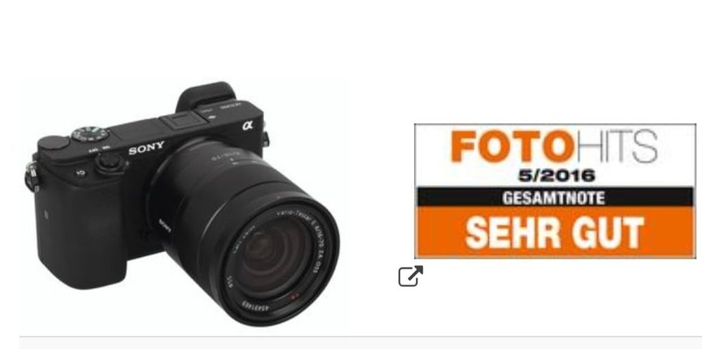 Sony a6300 z objektywem Sony oss  7443