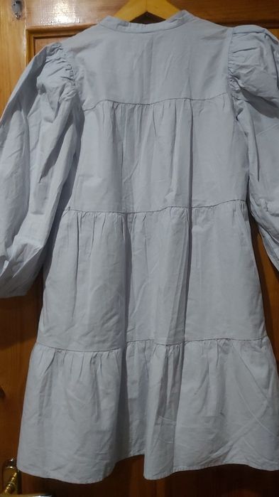 платье трапеция из хлопка