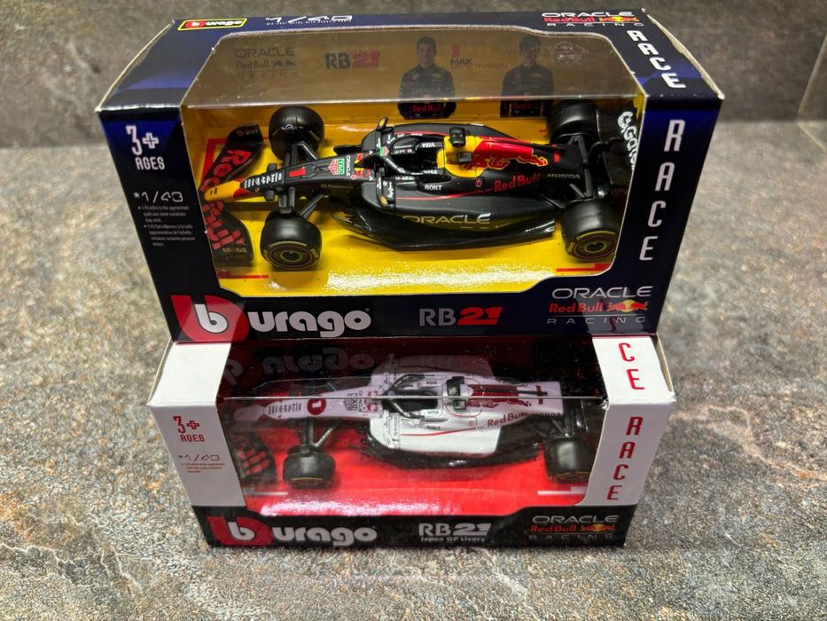 Моделі болідів Формула 1. Масштаб 1:43