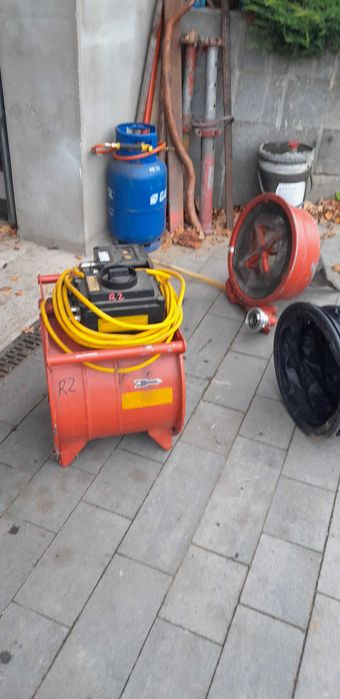 Dmuchawa straż. do oddymiania i napowietrzania oraz do robienia piany.