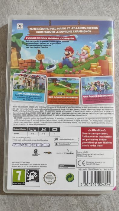 Jogos  Nintendo Switch Mario & Rabbids Kingdom Battle