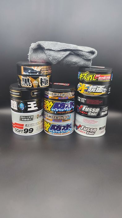 Твердий віск Soft 99. Water block, fusso, захист кузова