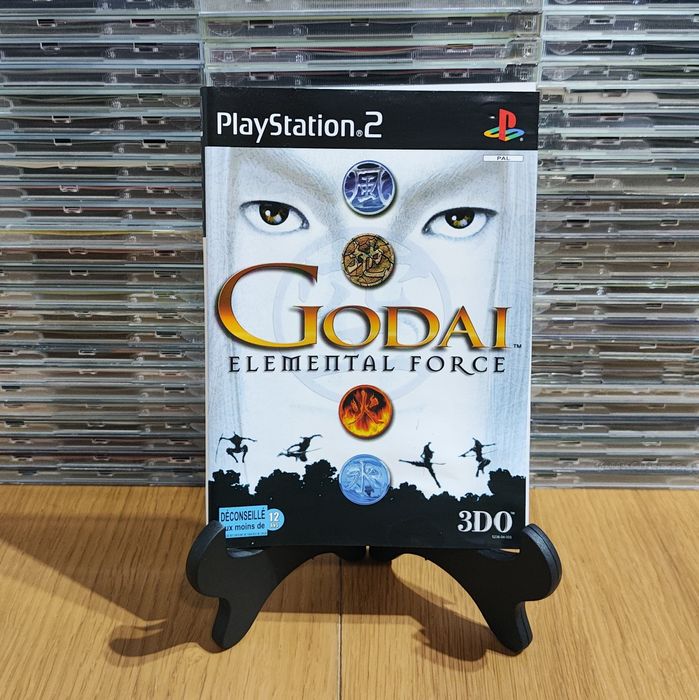 Godai Elemental Force Capa+Manual Originais PS2