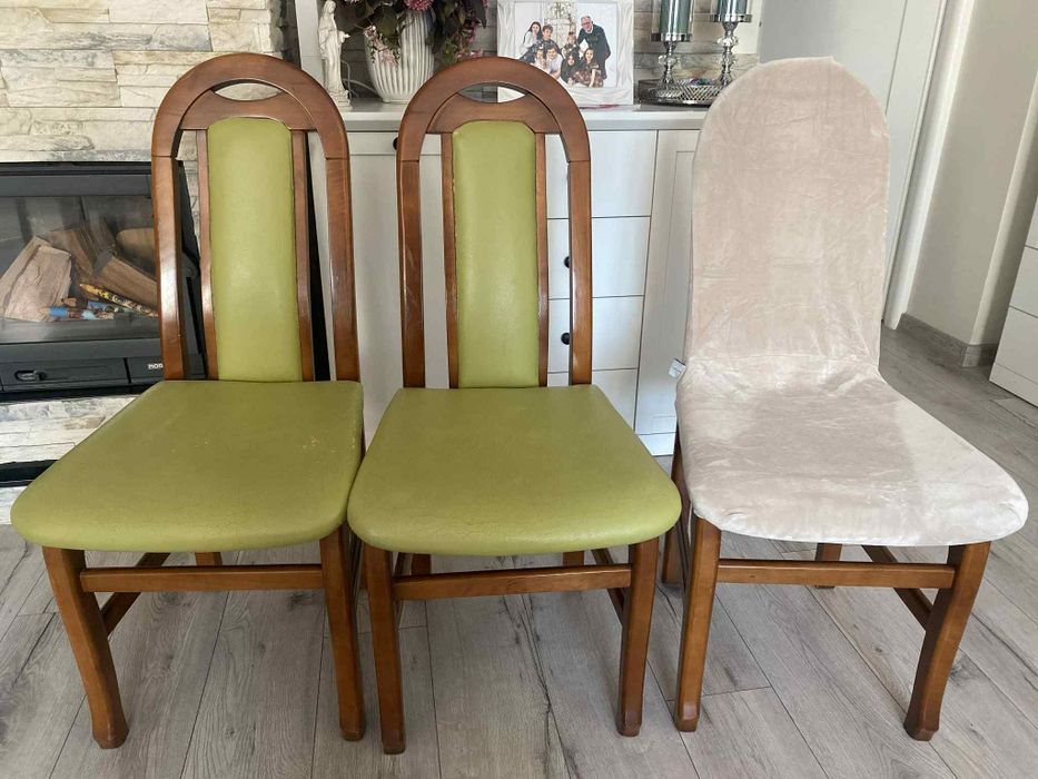 Sprzedam krzesła drewniane komplet