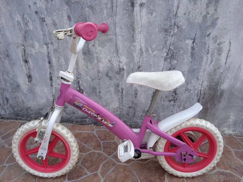Bicicleta menina Patrulha Pata