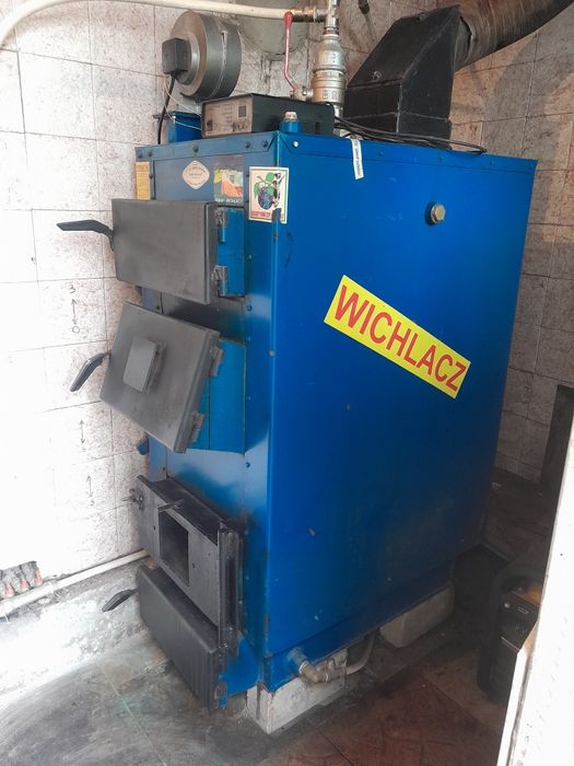 Твердопаливний котел  вихлач