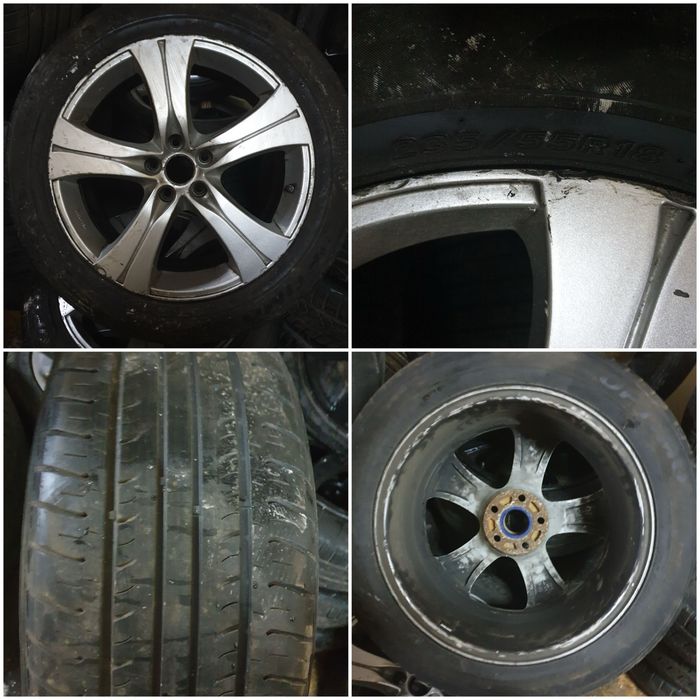 Диски з гумою літо 235/55/18 audi volksvagen