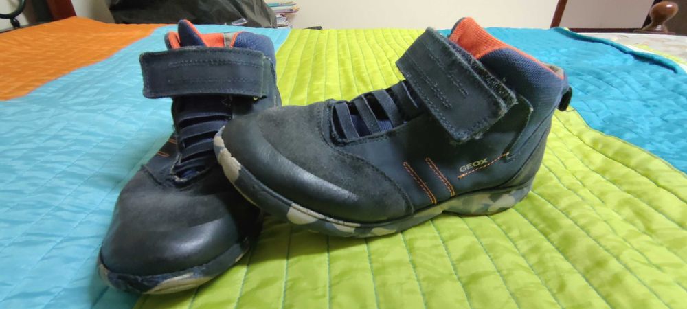 Sapatilhas/bota da Geox em pele. Excelente estado n.º 38