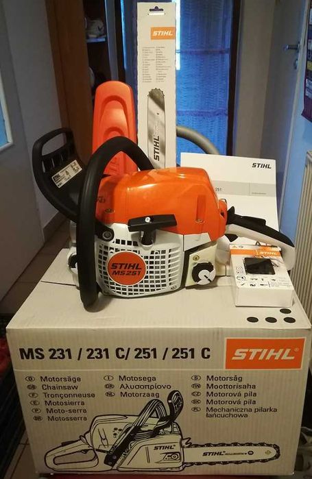 Piła spalinowa Stihl MS 251 3 KM Nowa zakup w Polsce Gwarancja STIHL