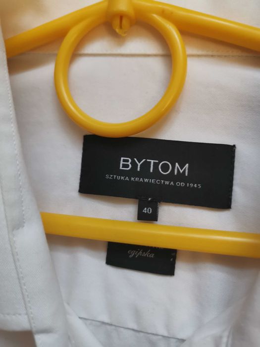 koszula biała Bytom bawełniana SLIM+ Gratis