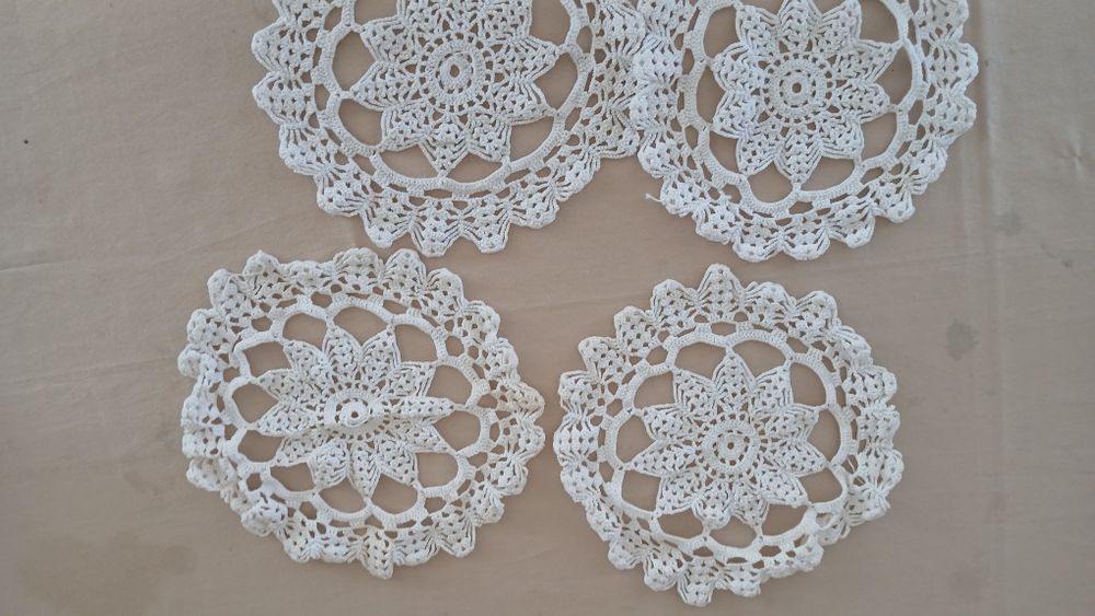 4 panos de Renda