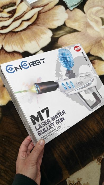 Автомат дитячий  на орбізах  M7 laser + подарок