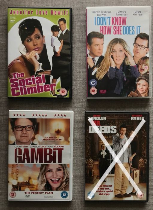 Filmy DVD po angielsku