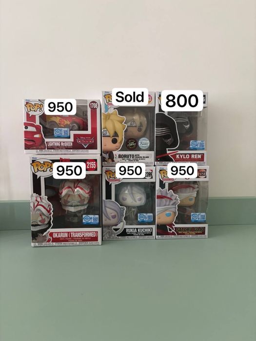 Фанко поп, Funko pop, фігурки One Piece Anime
