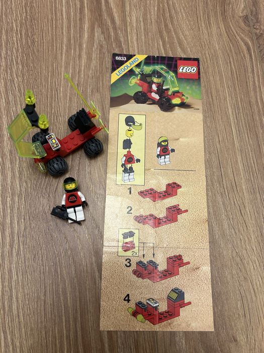 Lego space Mtron 6833 Beacon Tracer