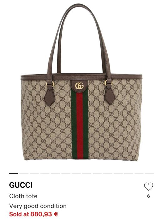 Сумка тоут Gucci люкс