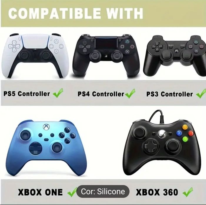 Borrachas proteção para os comandos com joystick
