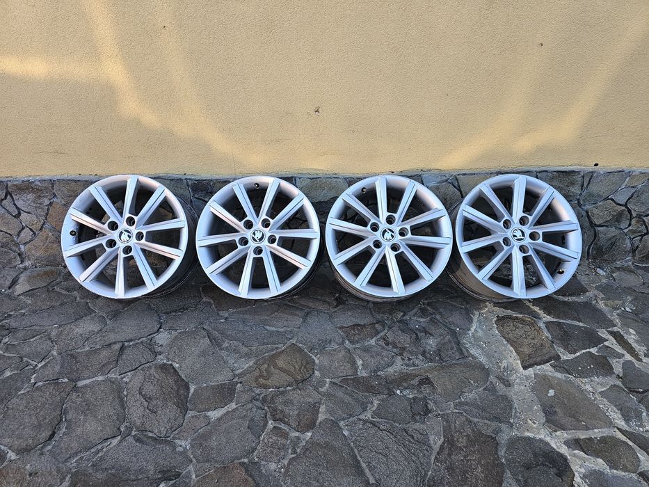 Диски Колеса Колёса Skoda Octavia A7 VW Touran Caddy Golf R17 5×112 ET 49 Seat Leon
