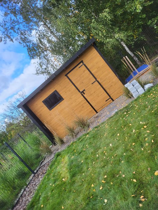 Domek narzędziowy nowoczesny ogrodowy 3x2 drewutnie