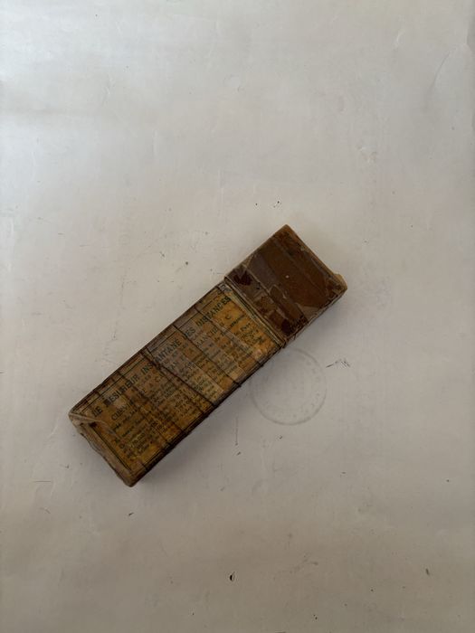 Zabytkowy Kurwimetr (Krzywomierz) – Francuski, Antyk z pudełkiem